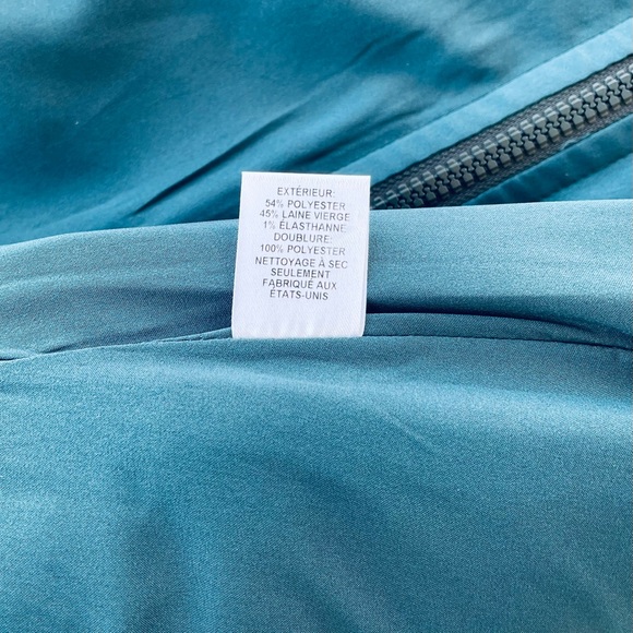 NWT! sea NY
Wool Traditions 
A-Line Zip Skirt 
DK GREEN w/ satin lining Size 0 - Picture 8 of 16